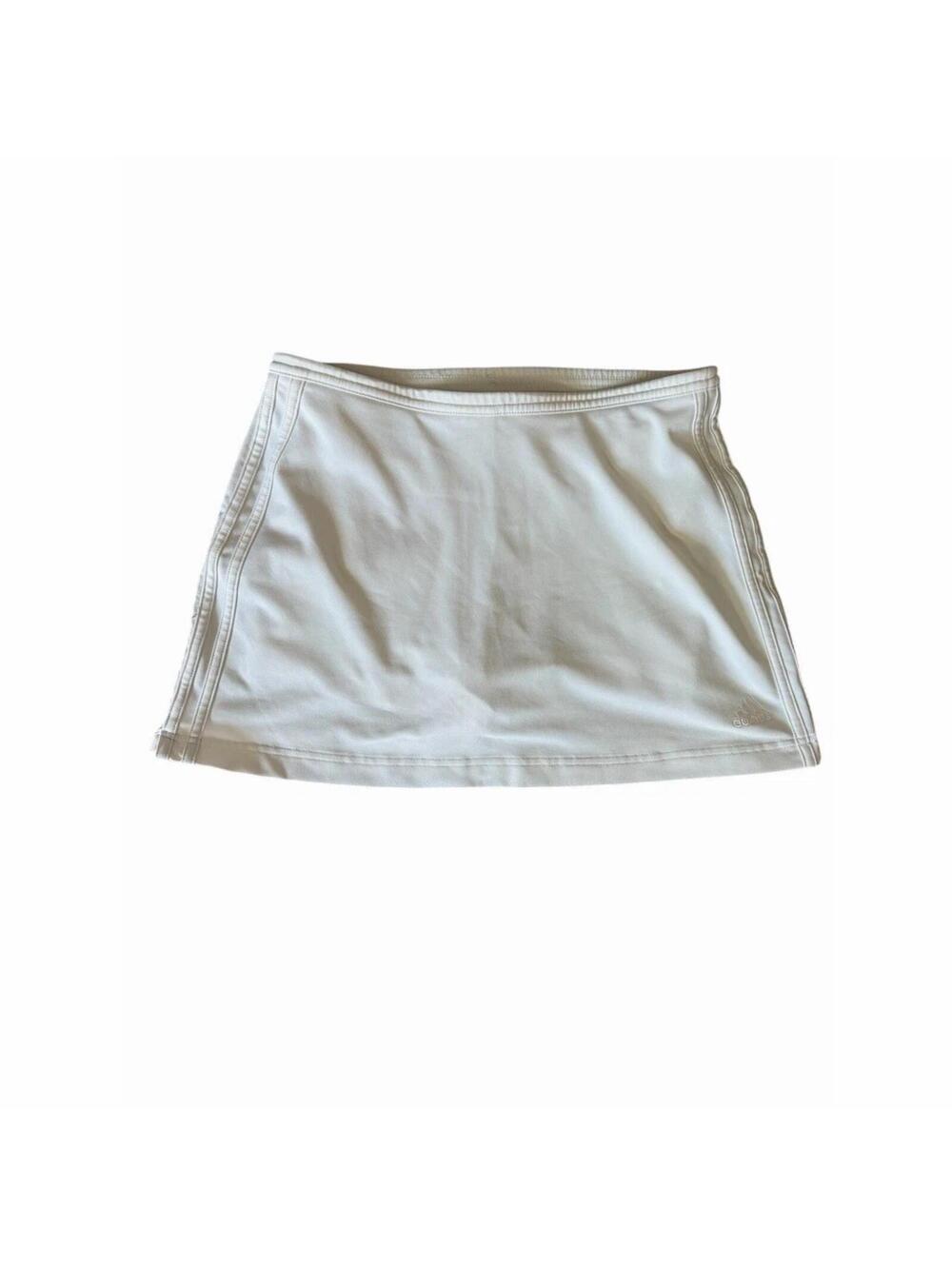 adidas Skort Womens Size Small White Tennis Golf Athletic Pickle Ball